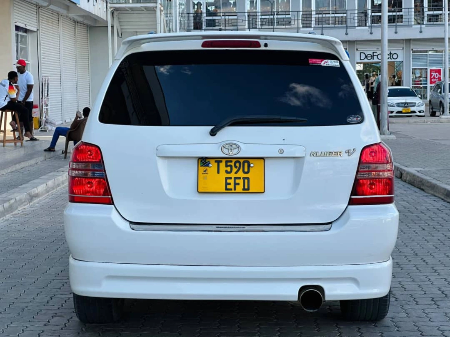 Toyota Kluger 2003 SUV with Tesla Screen thumbnail 5