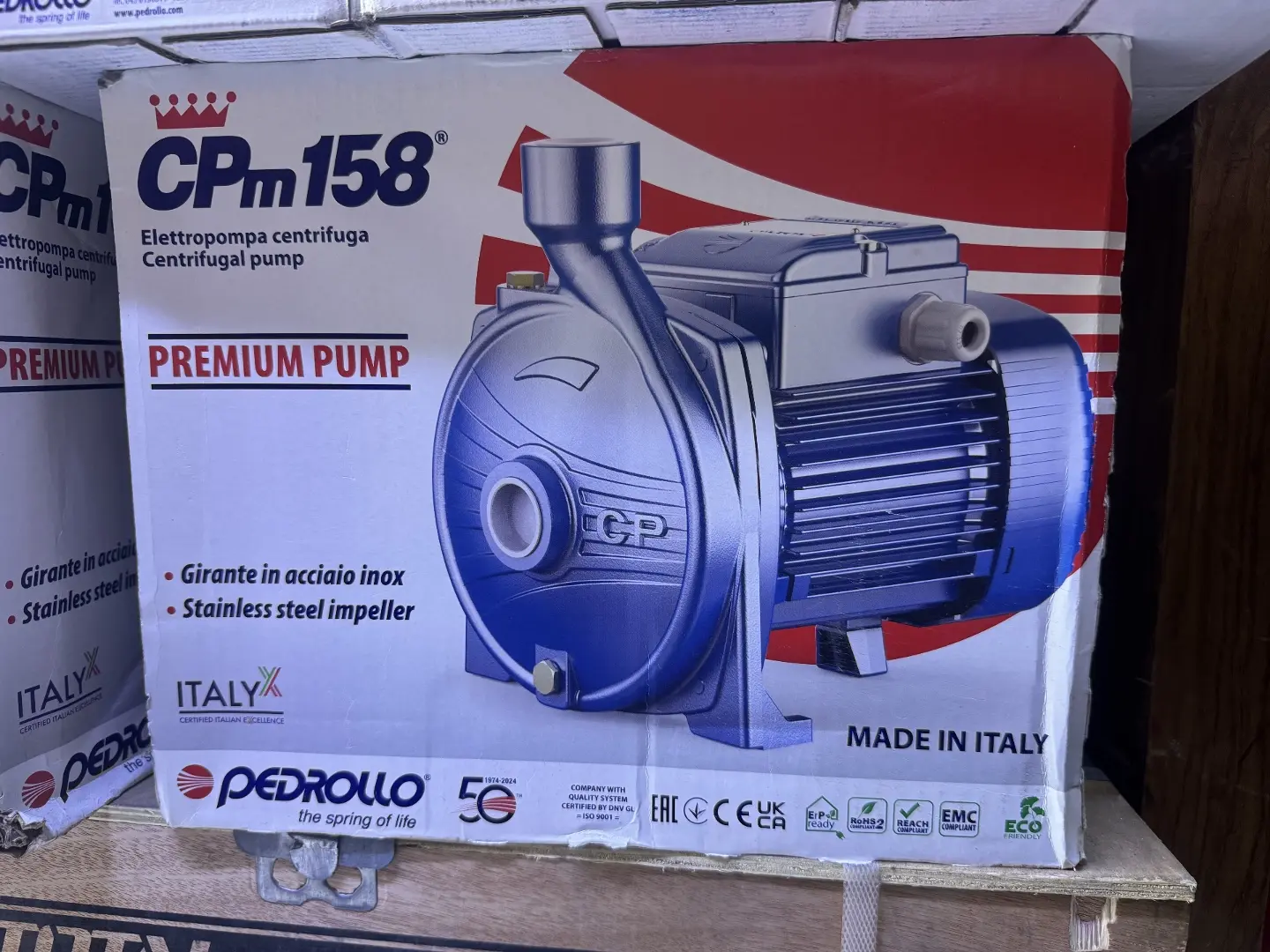Pedrollo CPM 158 Centrifugal Water Pump