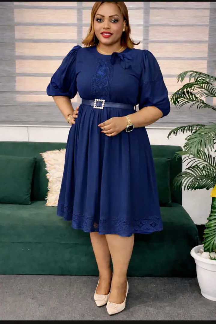 New Pink Dress (XL/XXL) with 7 Color Options thumbnail 4