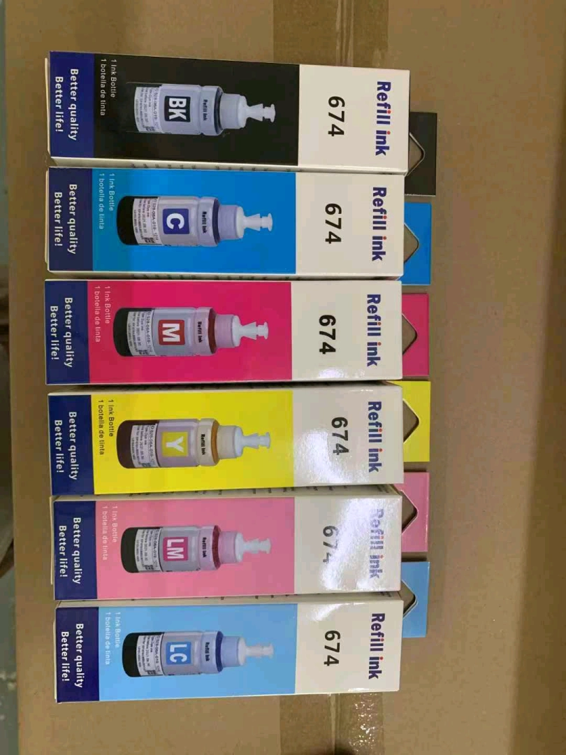 Epson 674 Refill Ink Set (6 Bottles)