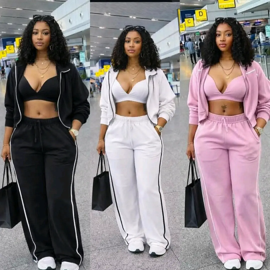 Women's 3-Piece Tracksuit Set