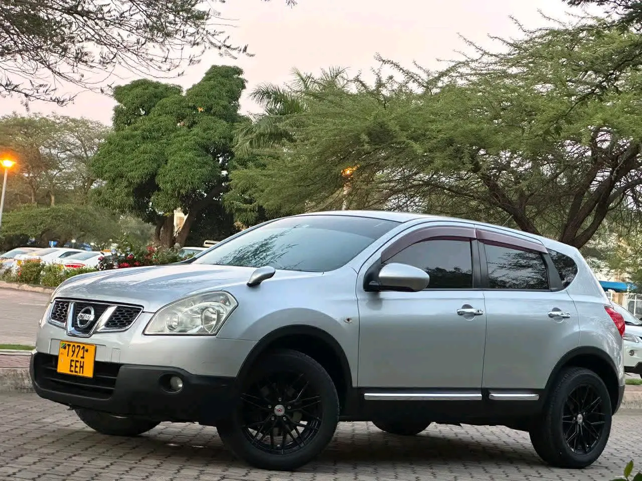 Nissan Dualis 2010 Silver thumbnail 2
