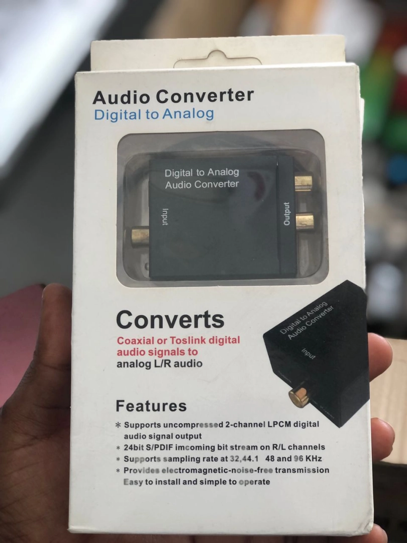 Digital to Analog Audio Converter