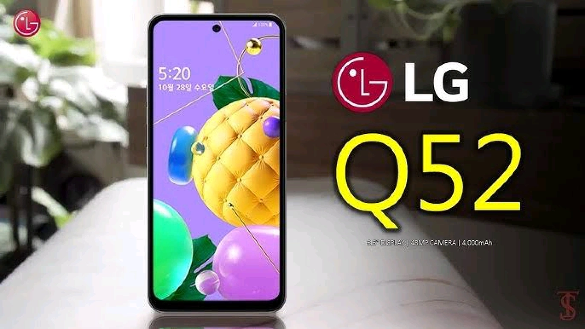 Used LG Q52 Smartphone (4GB RAM, 48MP Camera) with 6 Months Warranty
