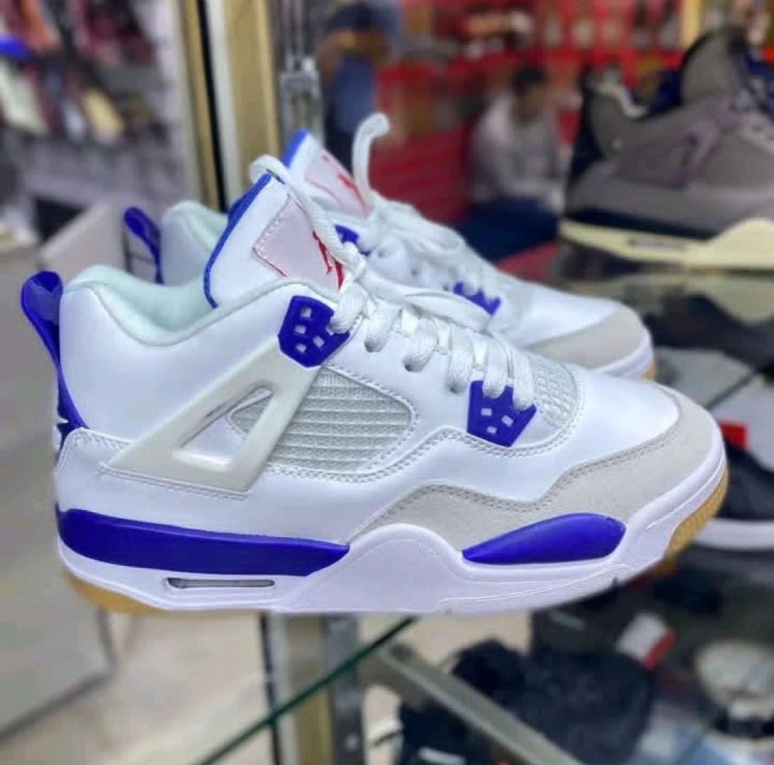 Air Jordan 4 Sneakers for Children (Sizes 30-36)