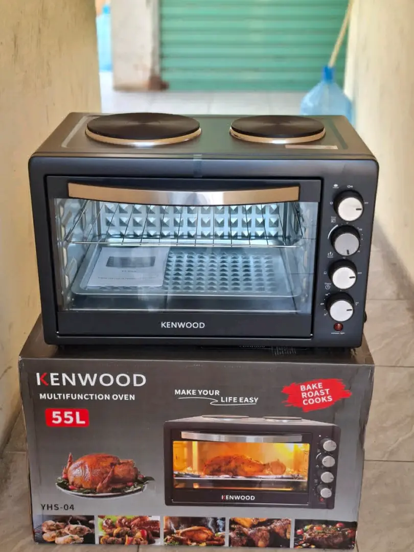 Kenwood Multifunction Oven 55L with 2 Hot Plates