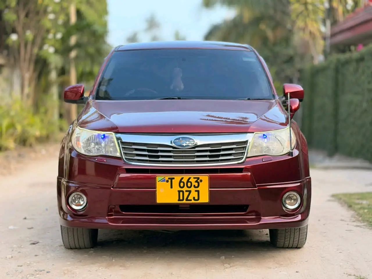 Subaru Forester 2009, Dark Red