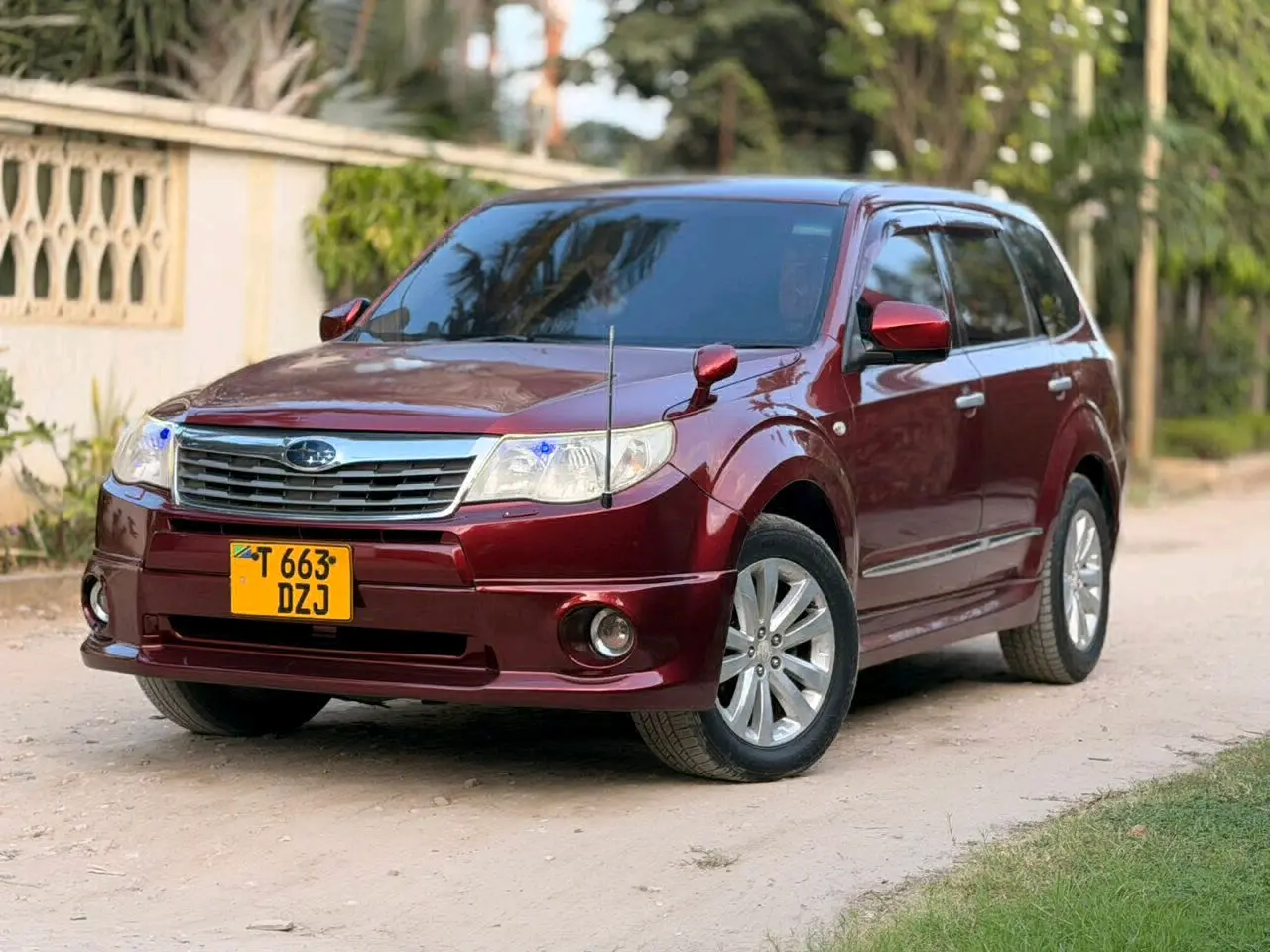 Subaru Forester 2009, Dark Red thumbnail 2