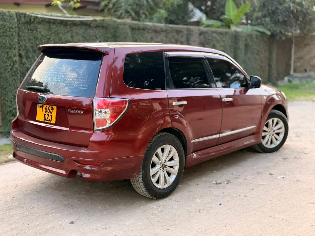 Subaru Forester 2009, Dark Red thumbnail 3