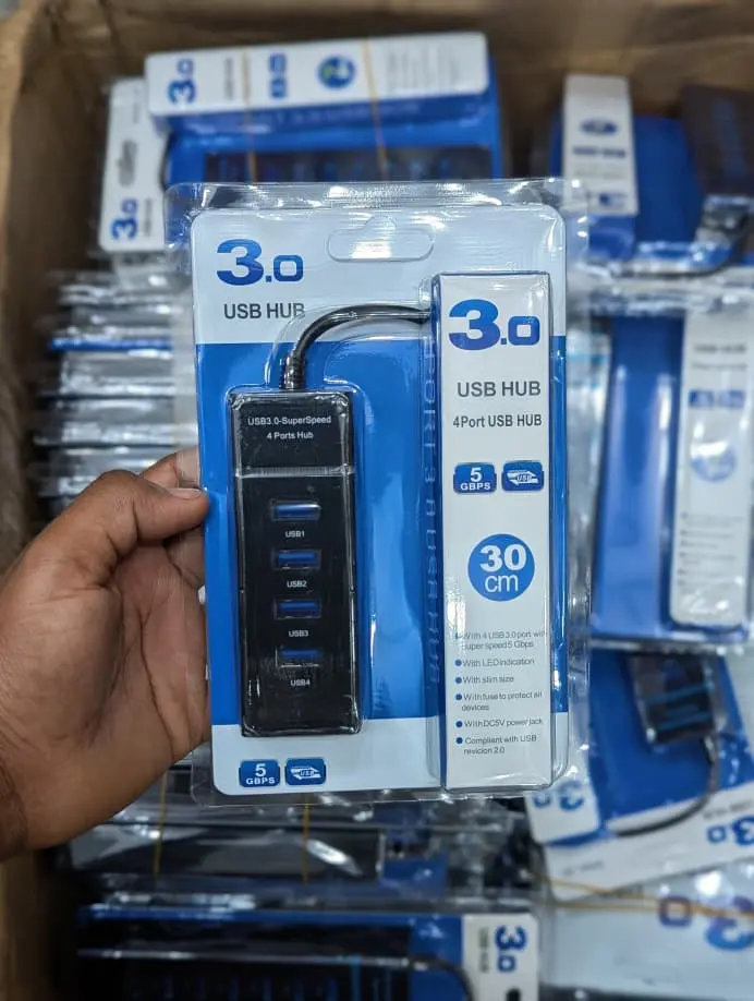 New USB 3.0 Hub 4 Ports