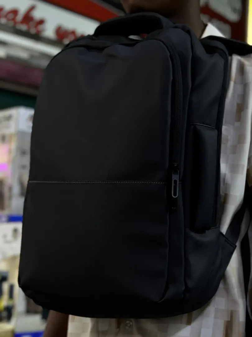 Waterproof Black Backpack Bag