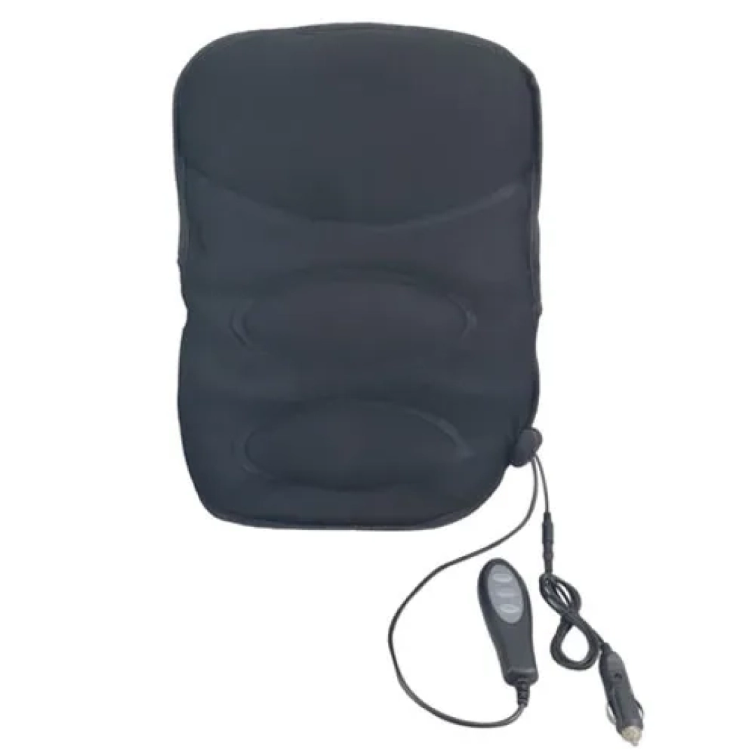Black Robotic Cushion Massage Mini with Car Adapter thumbnail 3