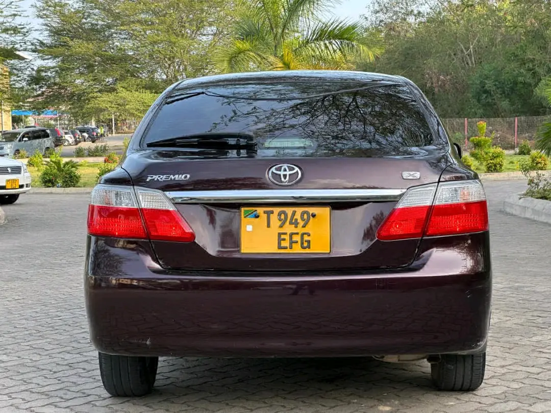 2009 Toyota Premio X New Model Maroon thumbnail 5