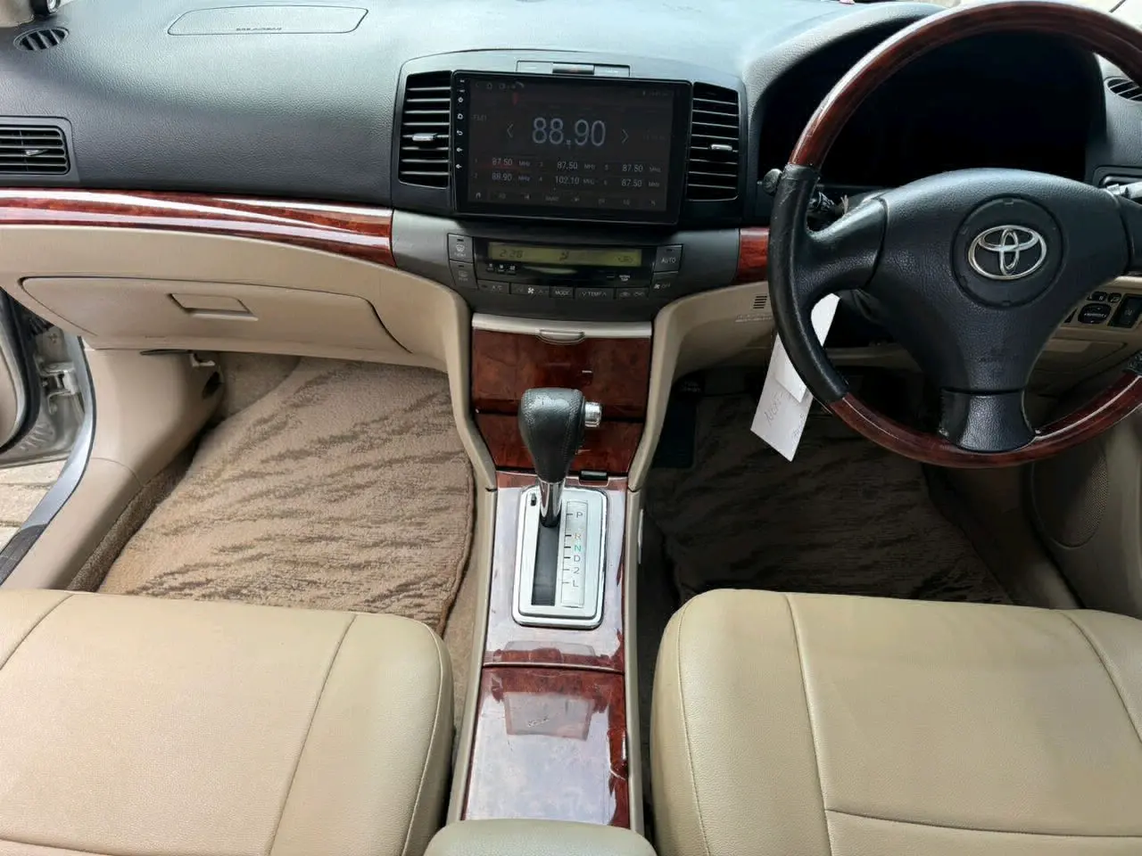 Toyota Premio X 2004 Silver thumbnail 7