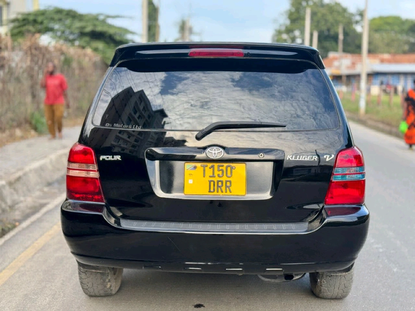 Black Toyota Kluger Highlander SUV for Sale thumbnail 3