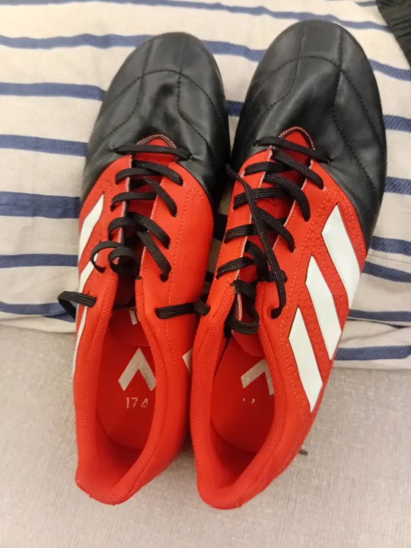 Adidas Soccer Cleats - Red/Black thumbnail 2
