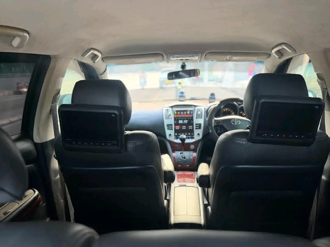 Toyota Harrier 2007 Nyeusi thumbnail 6