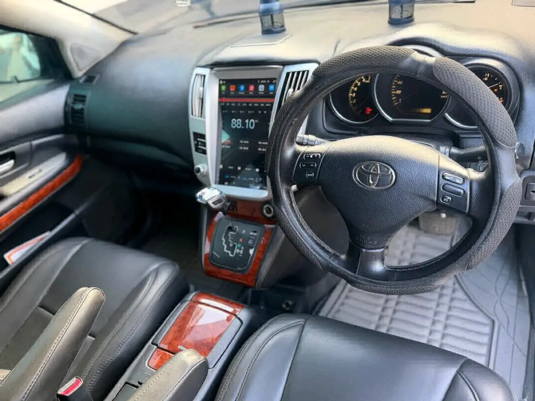 Toyota Harrier 2007 Nyeusi thumbnail 7