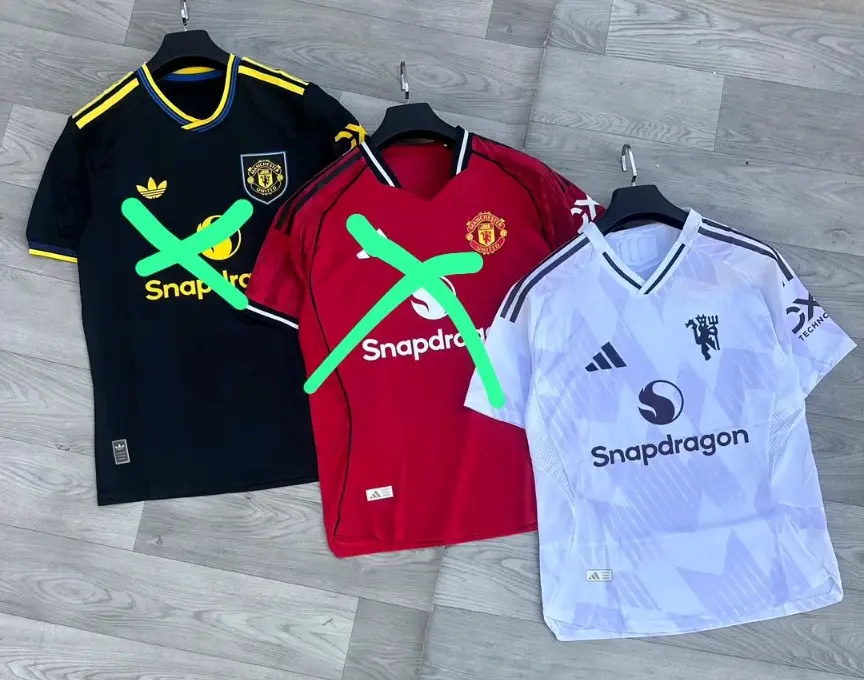 Man U Second Grade Football Jerseys