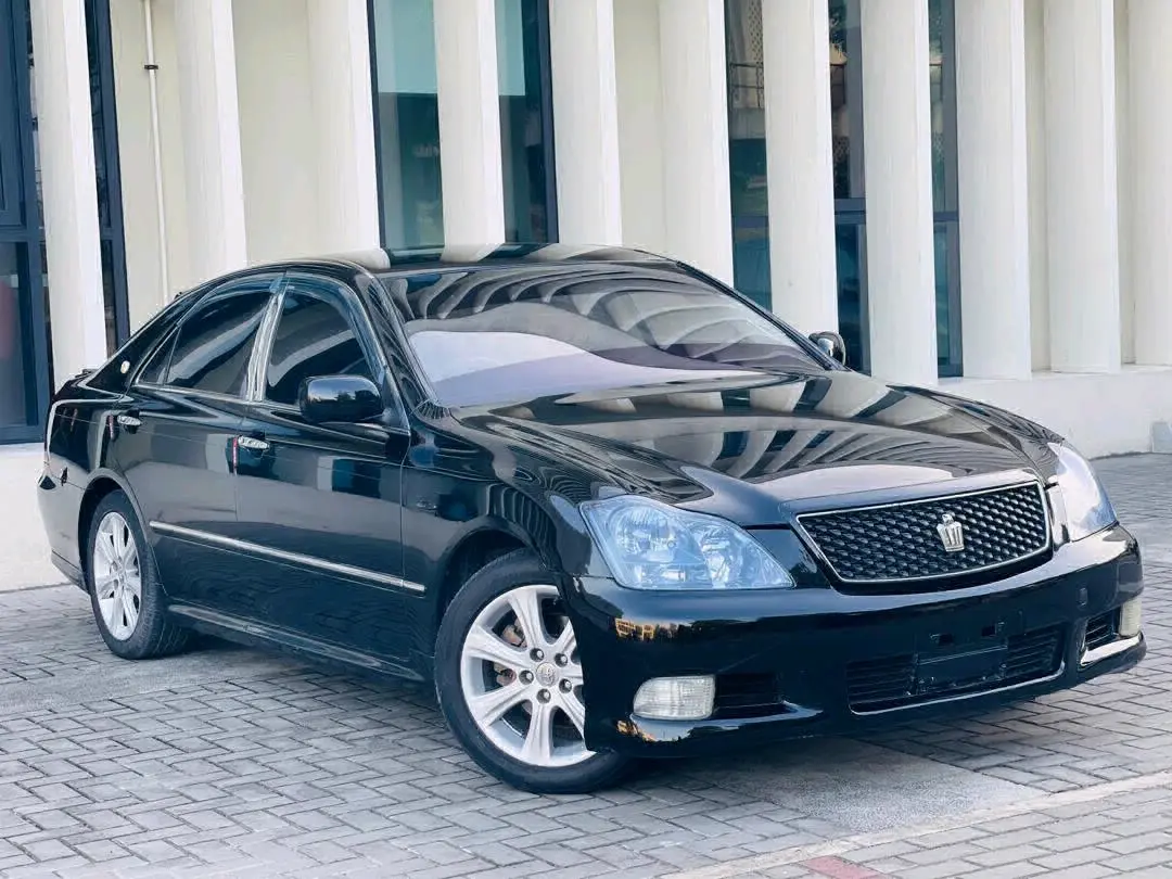 Toyota Crown Athlete 2006 Nyeusi thumbnail 3
