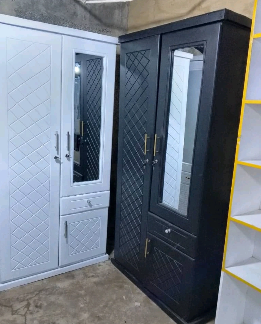Brand New White Wooden Wardrobes (Kabati Mpya) thumbnail 5