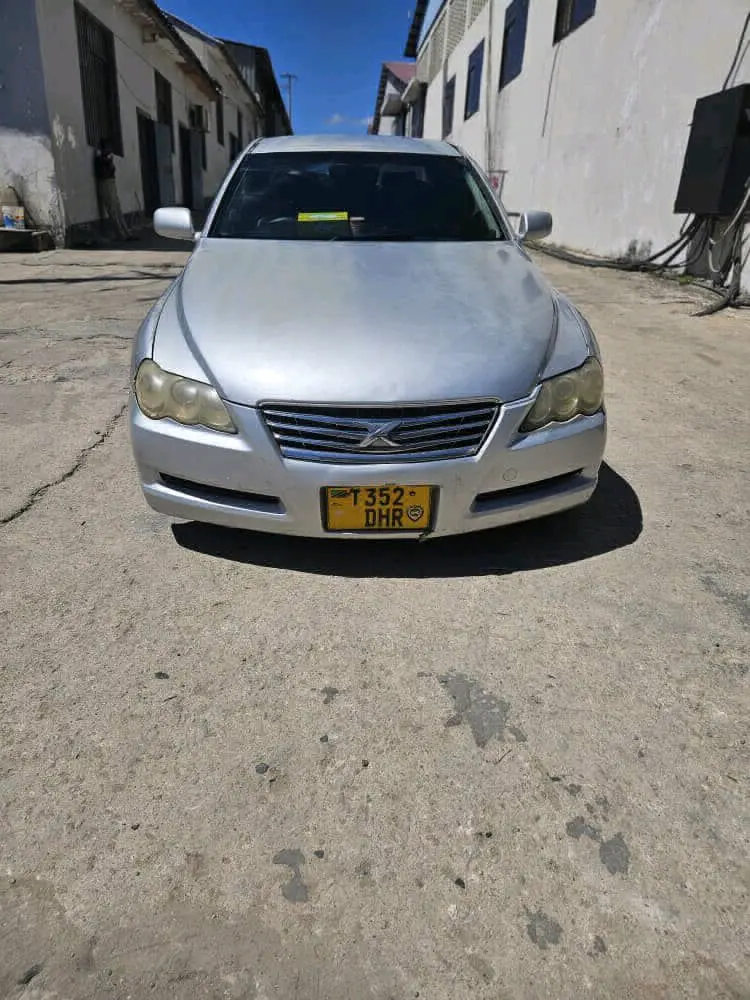 Toyota Mark X Sedan Silver