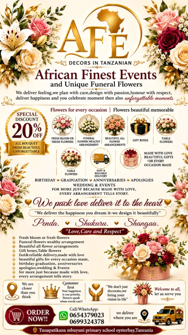 African Finest Events - Floral & Event Decor thumbnail 2