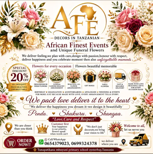 African Finest Events - Floral & Event Decor