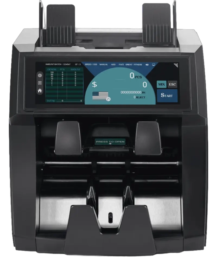 DIGI-MAX DG-953 Heavy-Duty Bill Counter Machine thumbnail 2