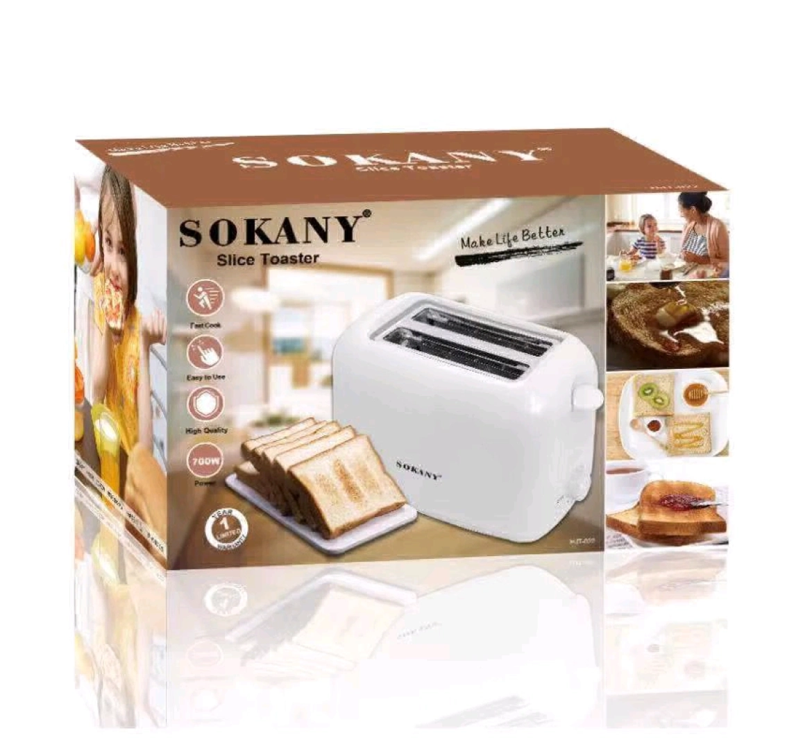 Sokany 2-Slice Bread Toaster 700W