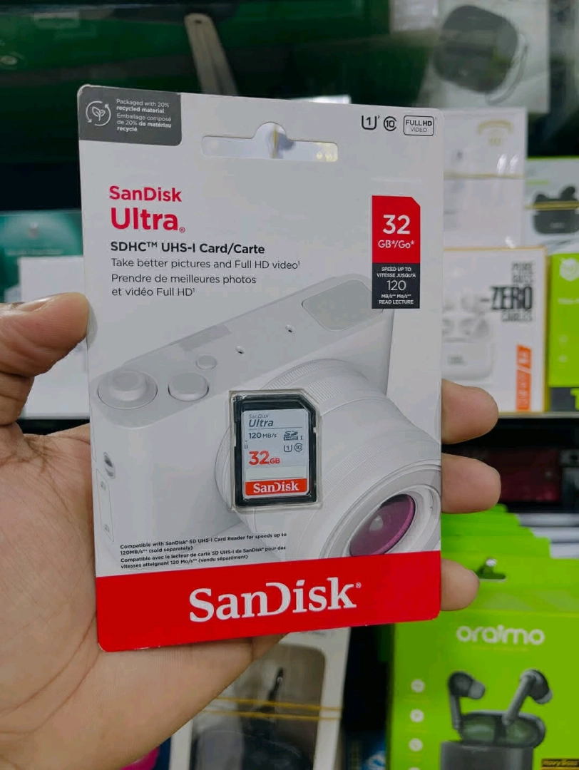 SanDisk Ultra 32GB SDHC UHS-I Memory Card