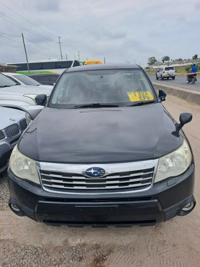 Subaru Forester 2009, Black, EJ20 Engine