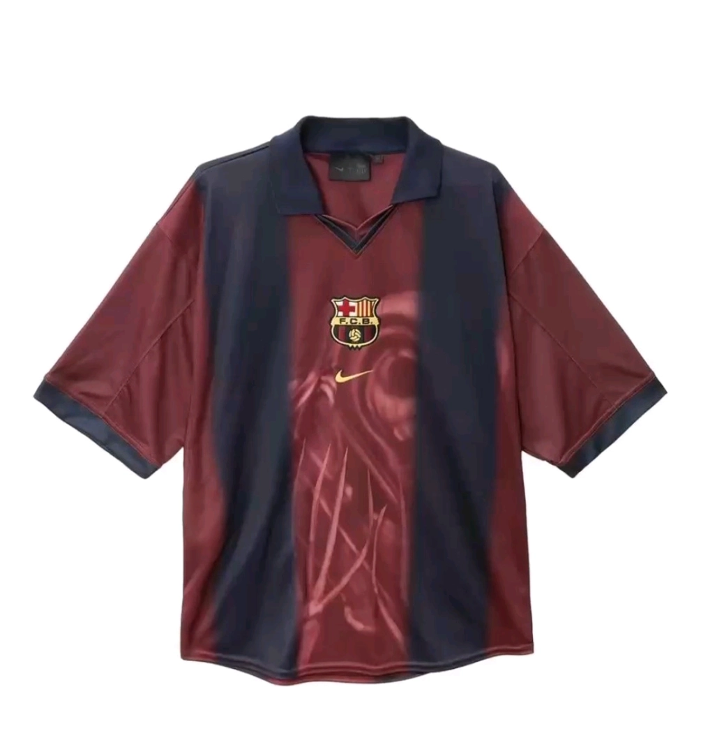 Vintage Barcelona Football Jersey