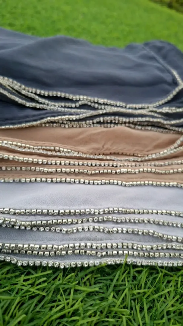 Mitandio ya Kihalat Shifoni (Chiffon Scarves) thumbnail 2