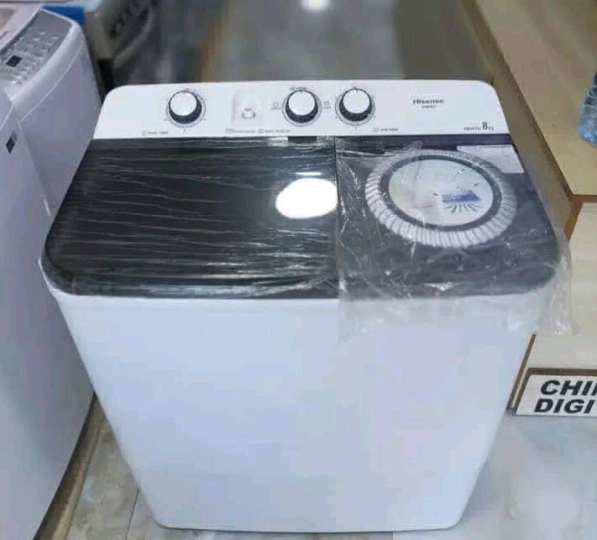 Hisense 8kg Manual Twin-Tub Washing Machine