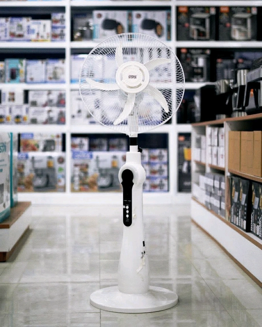 Winning Star ST-4004 16-inch Rechargeable Stand Fan