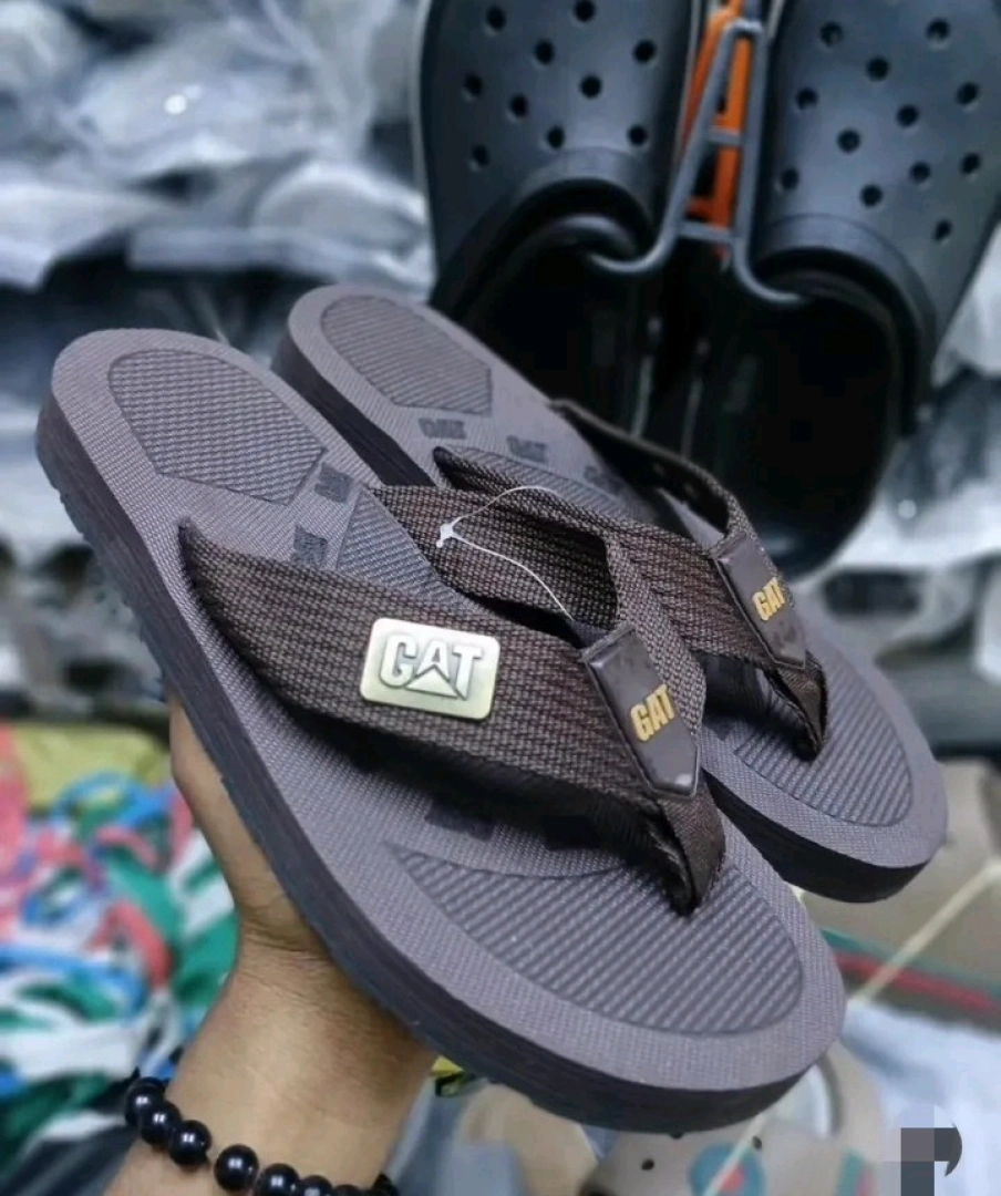 CAT Brand Brown Flip-Flops (Size 40-45) thumbnail 2