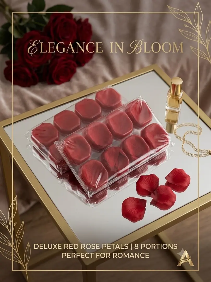 Red Love Rose Petals for Decoration