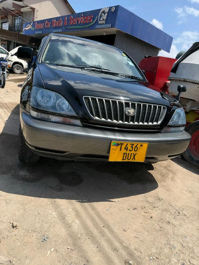Used Black Toyota Harrier SUV