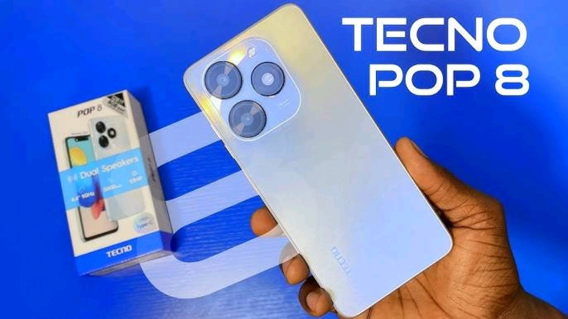 New Tecno Pop 8 Smartphone 4GB/64GB (2 Year Warranty)