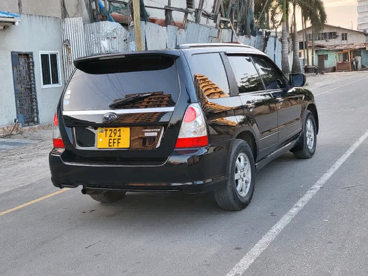 Subaru Forester Cross Road Sport 2006 Black thumbnail 3