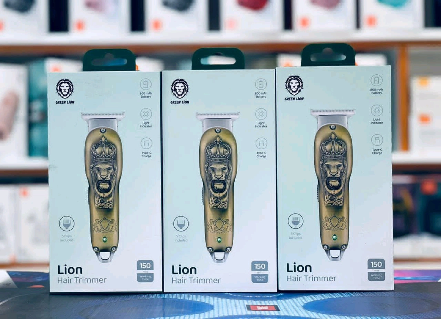 Green Lion Hair Trimmer 800mAh Type-C