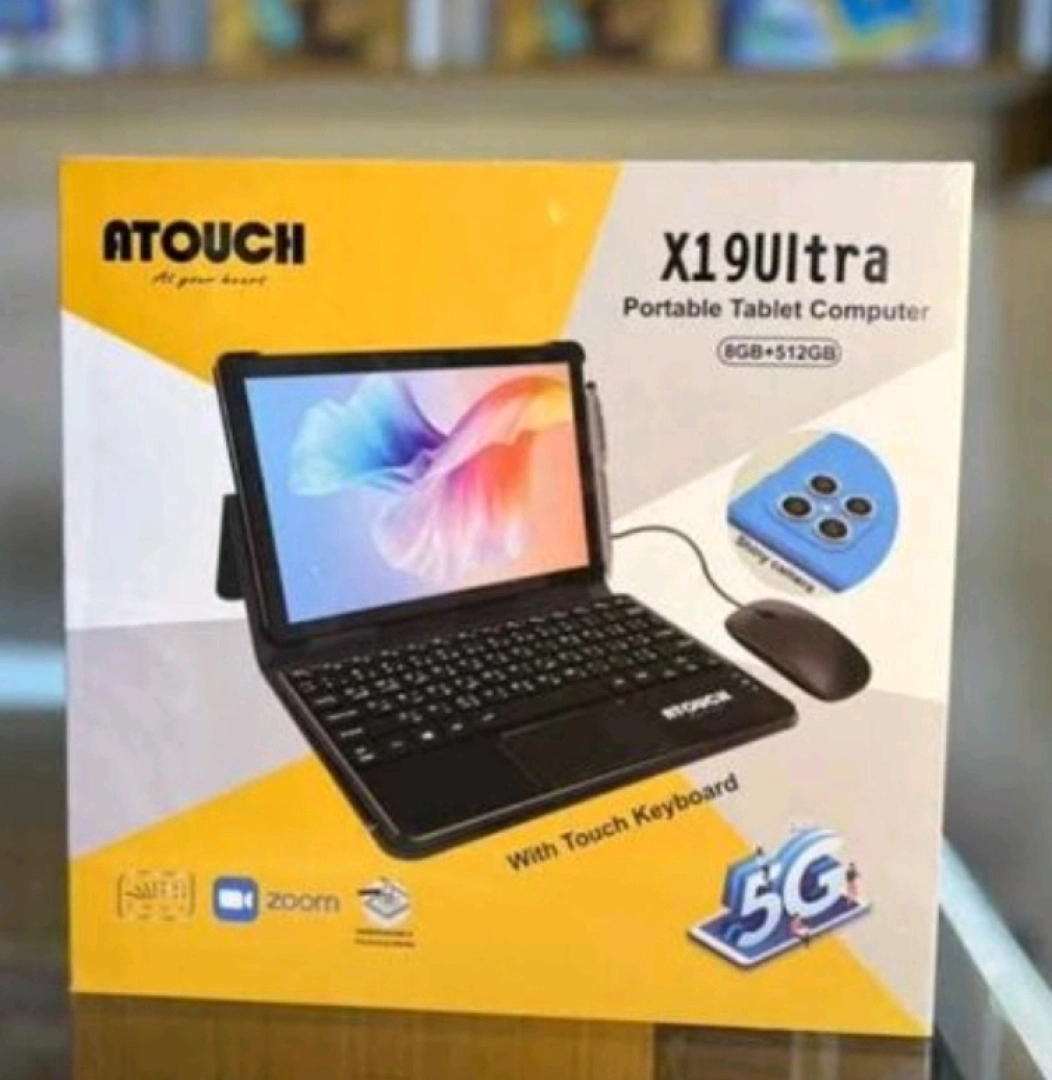 Atouch X19 Ultra Tablet 8GB/512GB 5G + Free Accessories