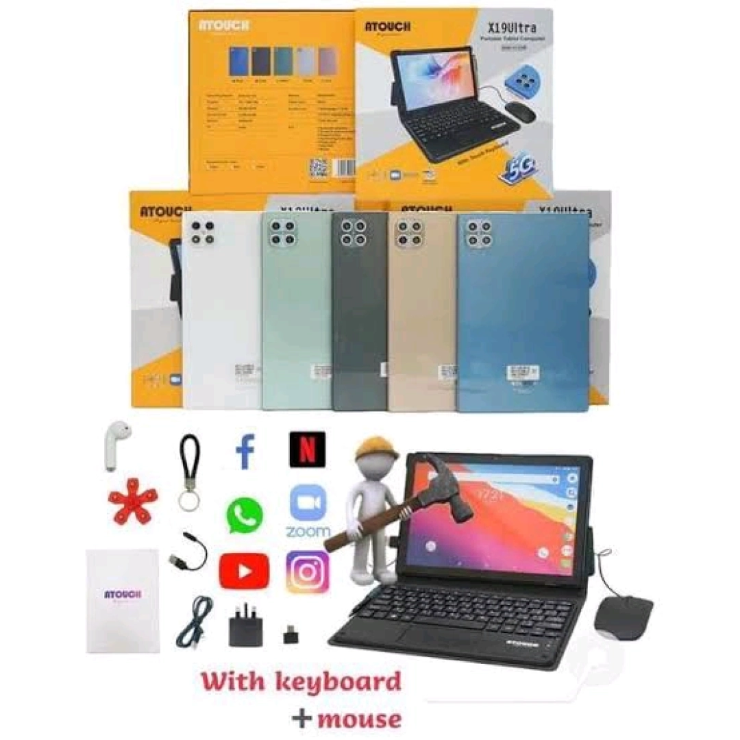 Atouch X19 Ultra Tablet 8GB/512GB 5G + Free Accessories thumbnail 3