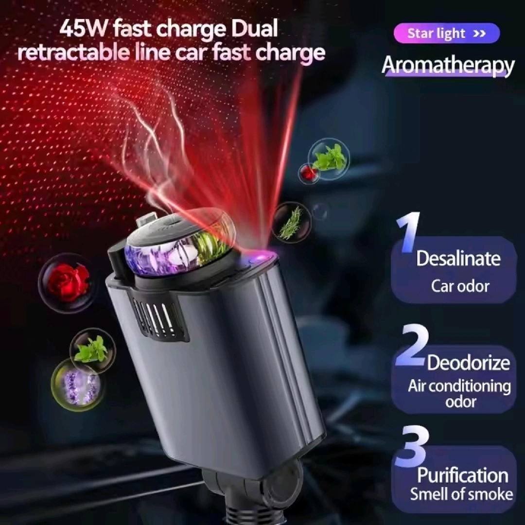 Starlight 5-in-1 Car Charger thumbnail 5