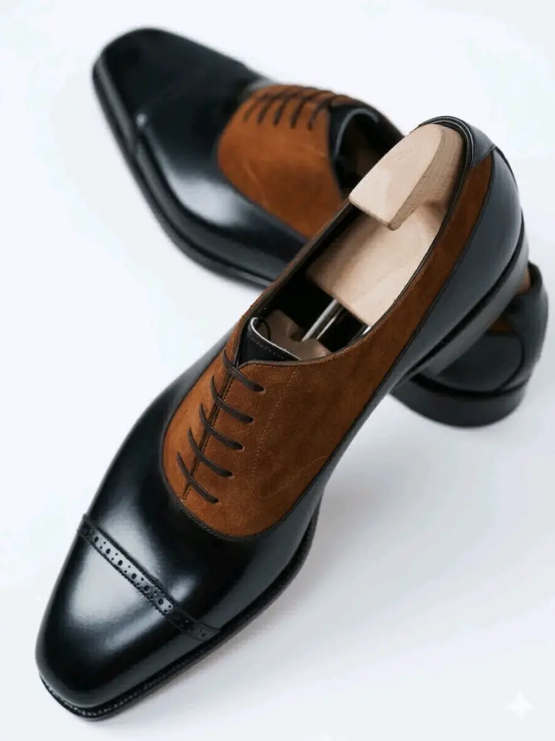 DE ROSSI Men's Leather Dress Shoes (Made in Italy)