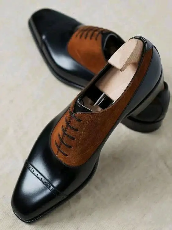 DE ROSSI Men's Leather Dress Shoes (Made in Italy) thumbnail 2