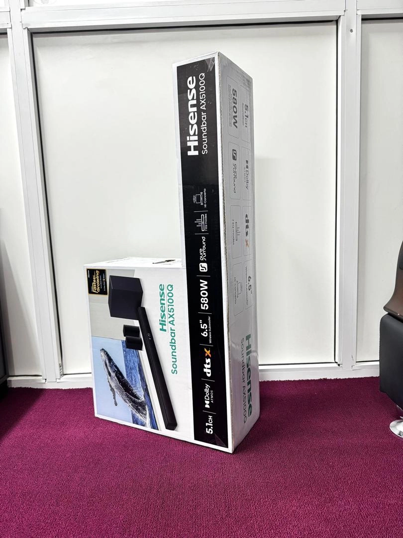 Hisense Soundbar AX5100Q 5.1 Ch Dolby Atmos 580W thumbnail 2