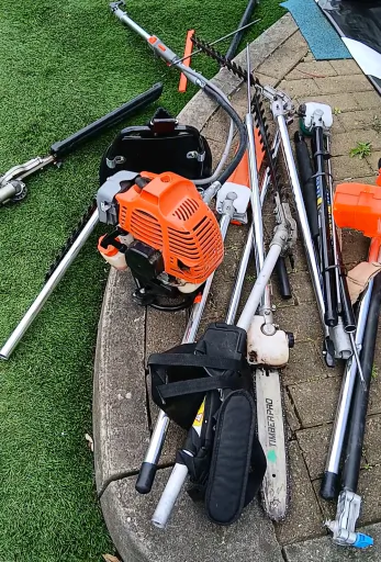 Joblot of Used Garden Strimmer & Tools