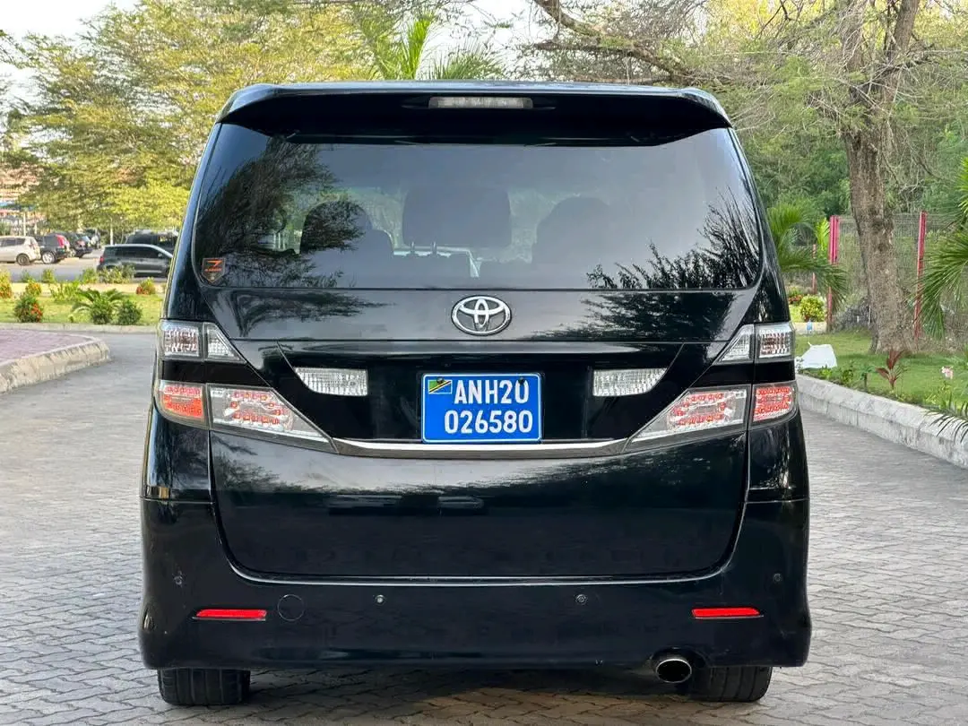 Toyota Vellfire 2009 Black thumbnail 5